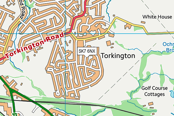 SK7 6NX map - OS VectorMap District (Ordnance Survey) SK7 6NX map - OS VectorMap District (Ordnance Survey)