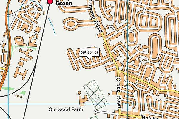 SK8 3LG map - OS VectorMap District (Ordnance Survey) SK8 3LG map - OS VectorMap District (Ordnance Survey)