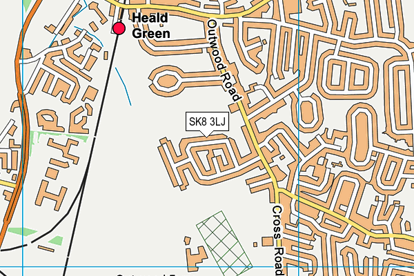 SK8 3LJ map - OS VectorMap District (Ordnance Survey) SK8 3LJ map - OS VectorMap District (Ordnance Survey)