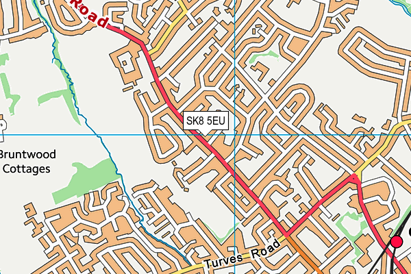 SK8 5EU map - OS VectorMap District (Ordnance Survey) SK8 5EU map - OS VectorMap District (Ordnance Survey)