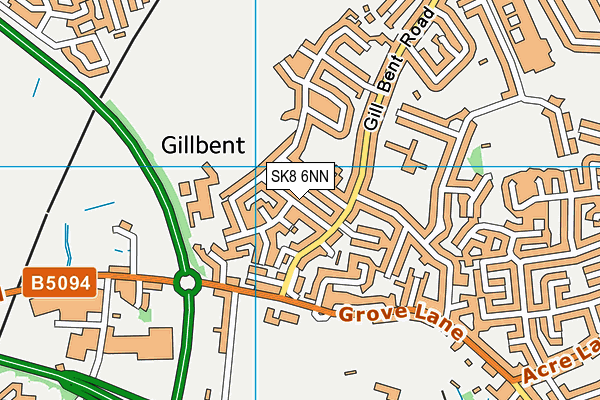 SK8 6NN map - OS VectorMap District (Ordnance Survey) SK8 6NN map - OS VectorMap District (Ordnance Survey)