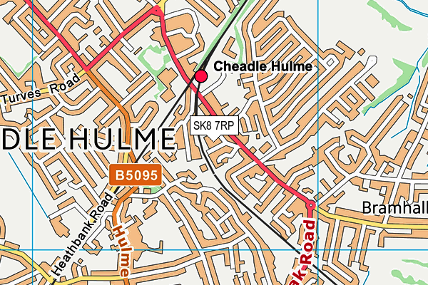 SK8 7RP map - OS VectorMap District (Ordnance Survey)