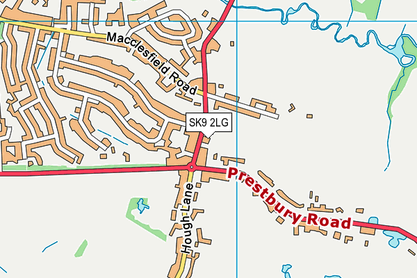 SK9 2LG map - OS VectorMap District (Ordnance Survey) SK9 2LG map - OS VectorMap District (Ordnance Survey)