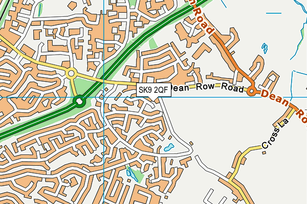 SK9 2QF map - OS VectorMap District (Ordnance Survey) SK9 2QF map - OS VectorMap District (Ordnance Survey)