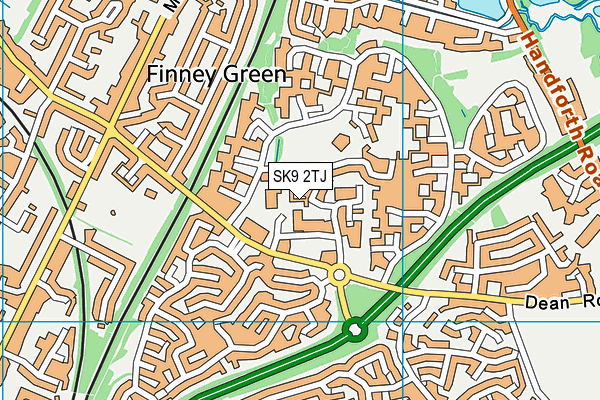SK9 2TJ map - OS VectorMap District (Ordnance Survey) SK9 2TJ map - OS VectorMap District (Ordnance Survey)