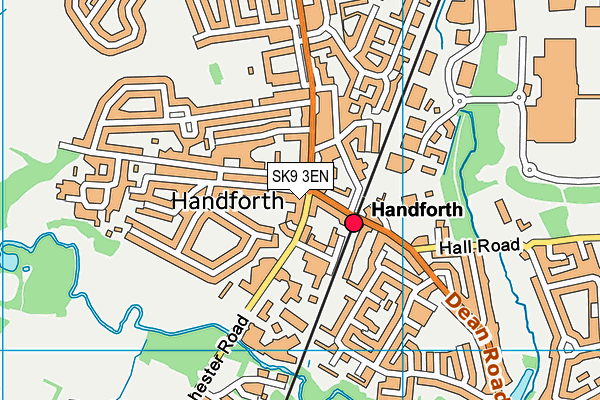 SK9 3EN map - OS VectorMap District (Ordnance Survey) SK9 3EN map - OS VectorMap District (Ordnance Survey)