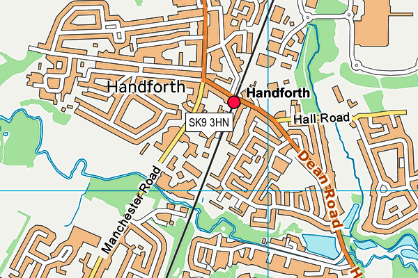 SK9 3HN map - OS VectorMap District (Ordnance Survey) SK9 3HN map - OS VectorMap District (Ordnance Survey)