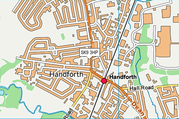 SK9 3HP map - OS VectorMap District (Ordnance Survey) SK9 3HP map - OS VectorMap District (Ordnance Survey)