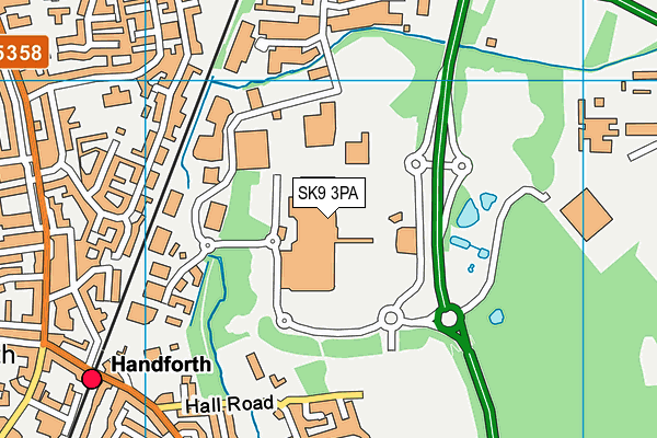 SK9 3PA map - OS VectorMap District (Ordnance Survey) SK9 3PA map - OS VectorMap District (Ordnance Survey)