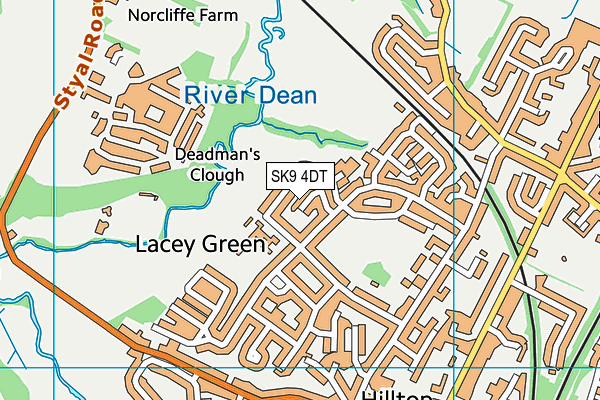 SK9 4DT map - OS VectorMap District (Ordnance Survey) SK9 4DT map - OS VectorMap District (Ordnance Survey)