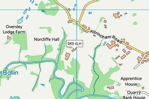 SK9 4LH map - OS VectorMap District (Ordnance Survey) SK9 4LH map - OS VectorMap District (Ordnance Survey)