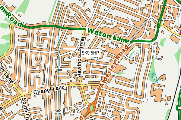 SK9 5HP map - OS VectorMap District (Ordnance Survey) SK9 5HP map - OS VectorMap District (Ordnance Survey)