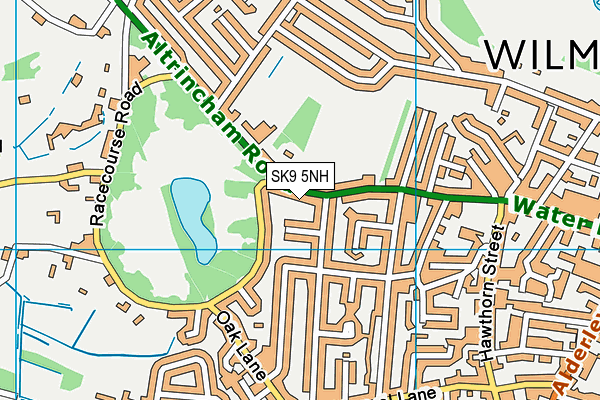 SK9 5NH map - OS VectorMap District (Ordnance Survey) SK9 5NH map - OS VectorMap District (Ordnance Survey)
