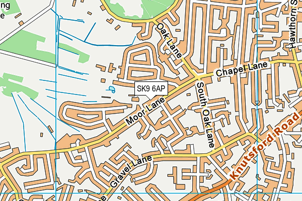 SK9 6AP map - OS VectorMap District (Ordnance Survey) SK9 6AP map - OS VectorMap District (Ordnance Survey)