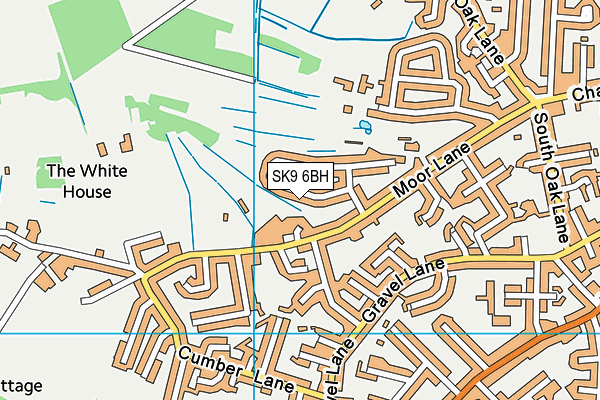 SK9 6BH map - OS VectorMap District (Ordnance Survey) SK9 6BH map - OS VectorMap District (Ordnance Survey)