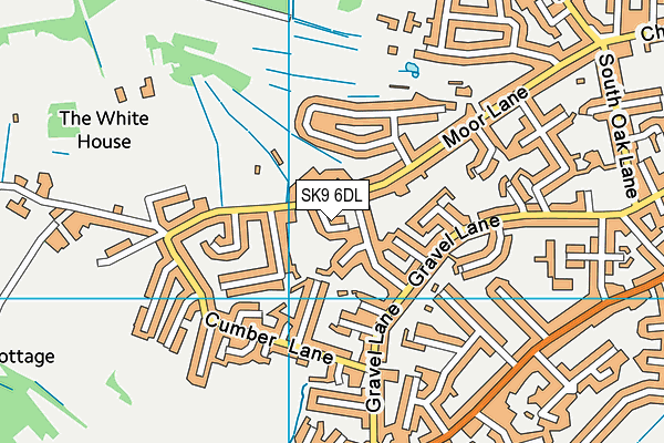 SK9 6DL map - OS VectorMap District (Ordnance Survey) SK9 6DL map - OS VectorMap District (Ordnance Survey)