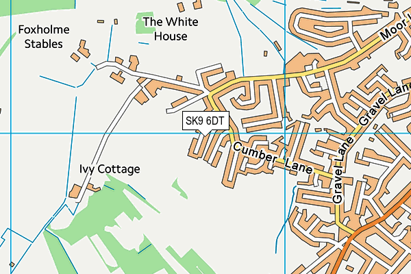SK9 6DT map - OS VectorMap District (Ordnance Survey) SK9 6DT map - OS VectorMap District (Ordnance Survey)