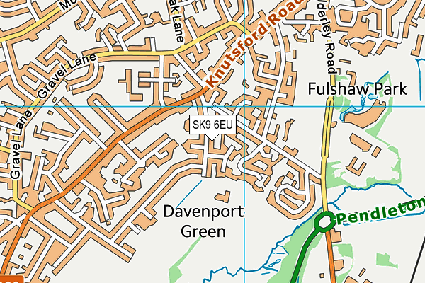 SK9 6EU map - OS VectorMap District (Ordnance Survey) SK9 6EU map - OS VectorMap District (Ordnance Survey)