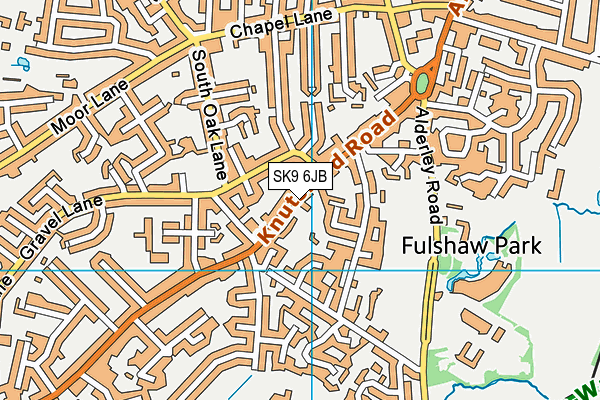 SK9 6JB map - OS VectorMap District (Ordnance Survey) SK9 6JB map - OS VectorMap District (Ordnance Survey)