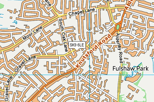 SK9 6LE map - OS VectorMap District (Ordnance Survey) SK9 6LE map - OS VectorMap District (Ordnance Survey)