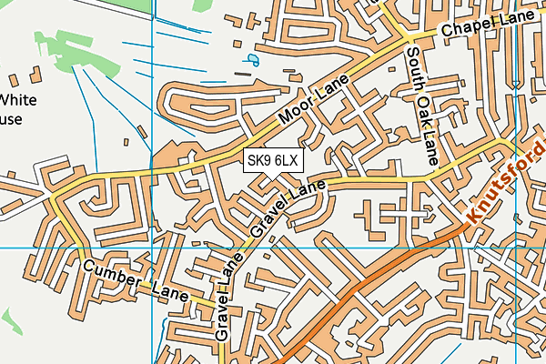 SK9 6LX map - OS VectorMap District (Ordnance Survey) SK9 6LX map - OS VectorMap District (Ordnance Survey)