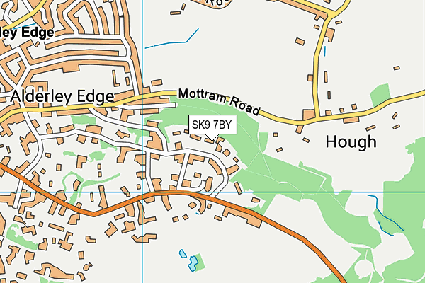 SK9 7BY map - OS VectorMap District (Ordnance Survey) SK9 7BY map - OS VectorMap District (Ordnance Survey)