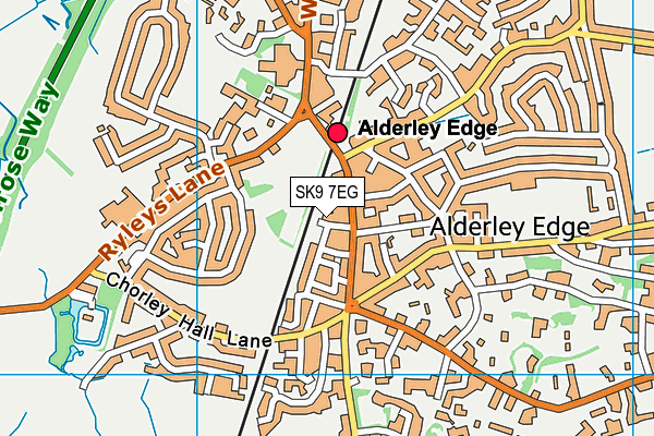 SK9 7EG map - OS VectorMap District (Ordnance Survey) SK9 7EG map - OS VectorMap District (Ordnance Survey)