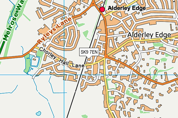 SK9 7EN map - OS VectorMap District (Ordnance Survey) SK9 7EN map - OS VectorMap District (Ordnance Survey)