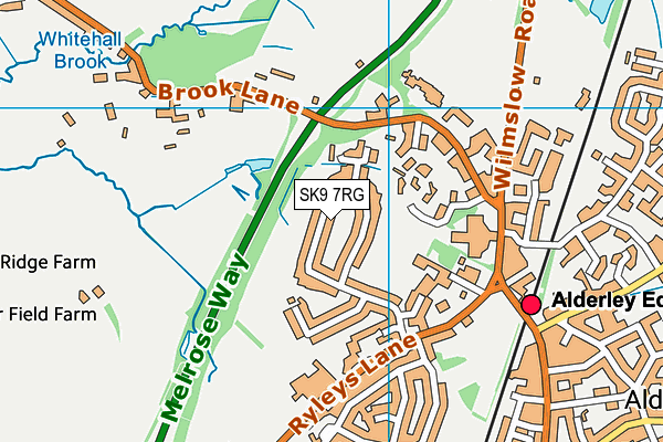 SK9 7RG map - OS VectorMap District (Ordnance Survey) SK9 7RG map - OS VectorMap District (Ordnance Survey)