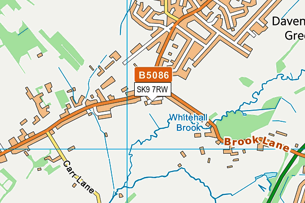 SK9 7RW map - OS VectorMap District (Ordnance Survey) SK9 7RW map - OS VectorMap District (Ordnance Survey)