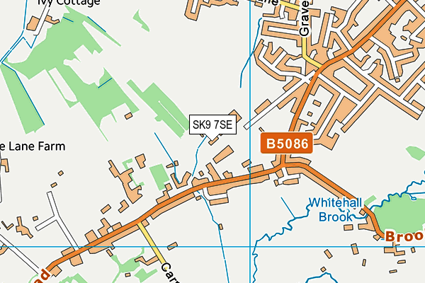 SK9 7SE map - OS VectorMap District (Ordnance Survey) SK9 7SE map - OS VectorMap District (Ordnance Survey)