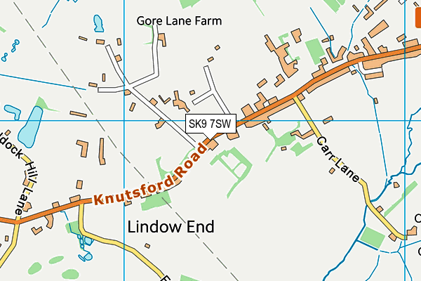 SK9 7SW map - OS VectorMap District (Ordnance Survey) SK9 7SW map - OS VectorMap District (Ordnance Survey)