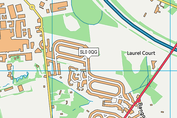 SL0 0QG map - OS VectorMap District (Ordnance Survey) SL0 0QG map - OS VectorMap District (Ordnance Survey)
