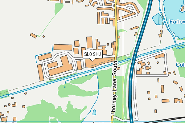 SL0 9HJ map - OS VectorMap District (Ordnance Survey) SL0 9HJ map - OS VectorMap District (Ordnance Survey)