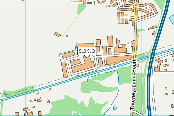 SL0 9JQ map - OS VectorMap District (Ordnance Survey) SL0 9JQ map - OS VectorMap District (Ordnance Survey)