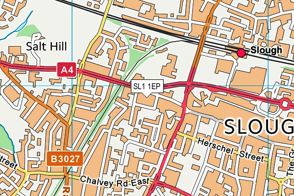 SL1 1EP map - OS VectorMap District (Ordnance Survey) SL1 1EP map - OS VectorMap District (Ordnance Survey)