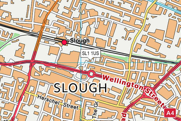 SL1 1US map - OS VectorMap District (Ordnance Survey) SL1 1US map - OS VectorMap District (Ordnance Survey)