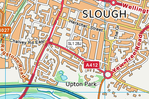 SL1 2BJ map - OS VectorMap District (Ordnance Survey) SL1 2BJ map - OS VectorMap District (Ordnance Survey)