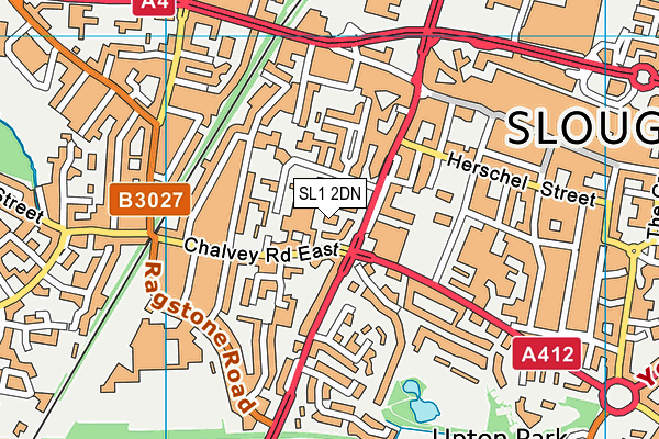 SL1 2DN map - OS VectorMap District (Ordnance Survey) SL1 2DN map - OS VectorMap District (Ordnance Survey)