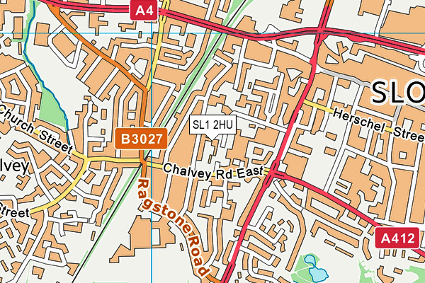 SL1 2HU map - OS VectorMap District (Ordnance Survey) SL1 2HU map - OS VectorMap District (Ordnance Survey)