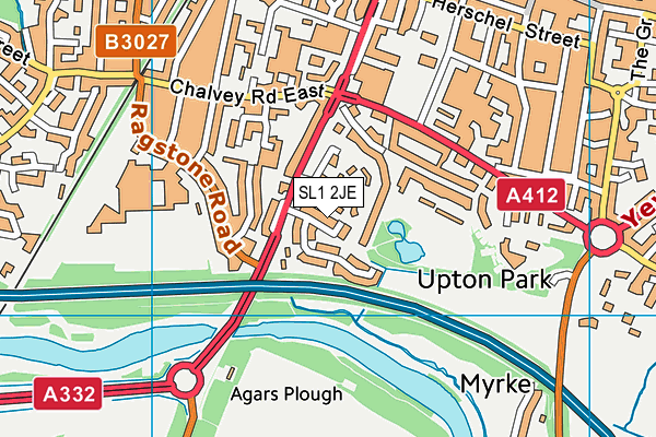 SL1 2JE map - OS VectorMap District (Ordnance Survey) SL1 2JE map - OS VectorMap District (Ordnance Survey)