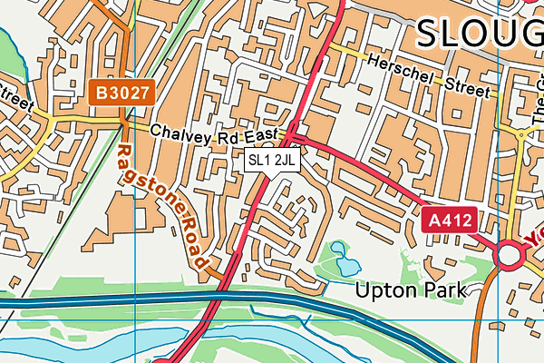 SL1 2JL map - OS VectorMap District (Ordnance Survey) SL1 2JL map - OS VectorMap District (Ordnance Survey)