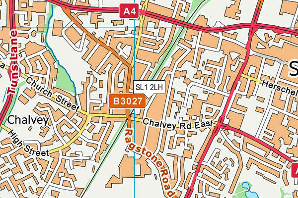 SL1 2LH map - OS VectorMap District (Ordnance Survey) SL1 2LH map - OS VectorMap District (Ordnance Survey)