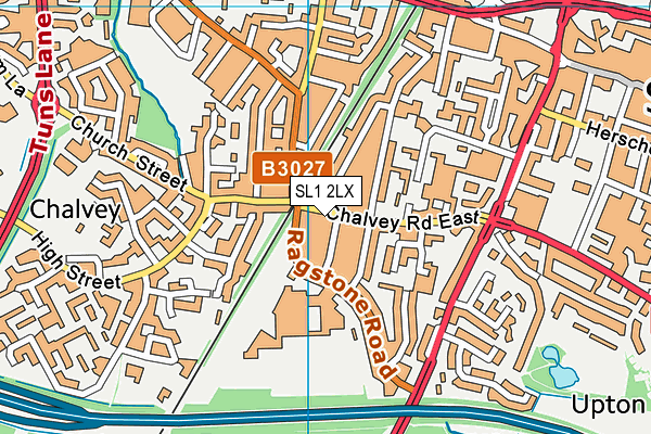 SL1 2LX map - OS VectorMap District (Ordnance Survey) SL1 2LX map - OS VectorMap District (Ordnance Survey)