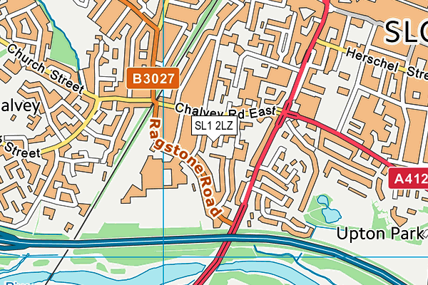 SL1 2LZ map - OS VectorMap District (Ordnance Survey) SL1 2LZ map - OS VectorMap District (Ordnance Survey)