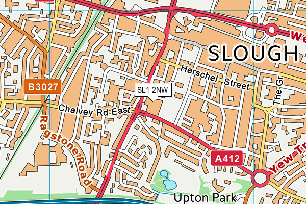 SL1 2NW map - OS VectorMap District (Ordnance Survey) SL1 2NW map - OS VectorMap District (Ordnance Survey)