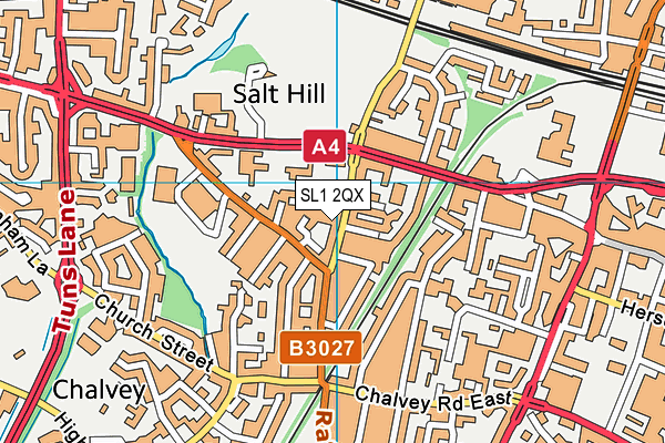 SL1 2QX map - OS VectorMap District (Ordnance Survey) SL1 2QX map - OS VectorMap District (Ordnance Survey)