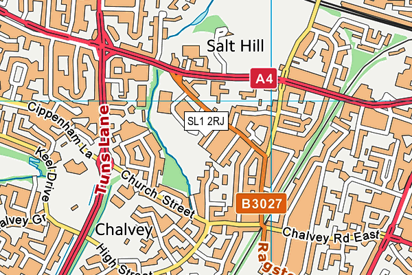 SL1 2RJ map - OS VectorMap District (Ordnance Survey) SL1 2RJ map - OS VectorMap District (Ordnance Survey)