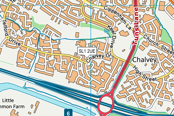 SL1 2UE map - OS VectorMap District (Ordnance Survey) SL1 2UE map - OS VectorMap District (Ordnance Survey)