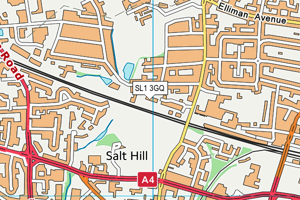 SL1 3GQ map - OS VectorMap District (Ordnance Survey) SL1 3GQ map - OS VectorMap District (Ordnance Survey)